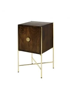Cozy Living Saga Mango Wood Side Table The Craftsman