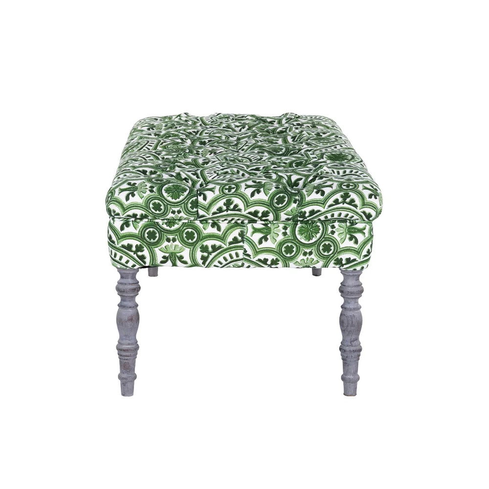 Mind The Gap MTG FURNITURE - EDWARD TUFTED OTTOMAN - THE MANOR LINEN Rose & Thorn 4 Mind The Gap MTG FURNITURE - EDWARD TUFTED OTTOMAN - THE MANOR LINEN Rose & Thorn