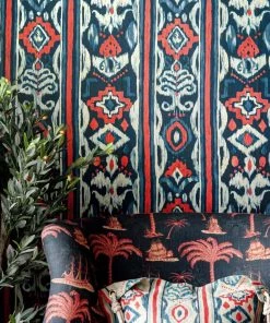 Mind The Gap Mediterraneo Indigo Wallpaper