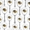 Mind The Gap Mirror's Eye Neutral Wallpaper Memphis To Miami