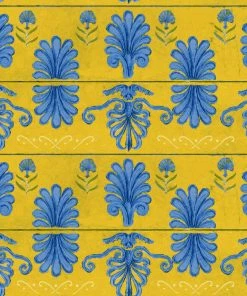 Mind The Gap Mykonos Villa Wallpaper Azure