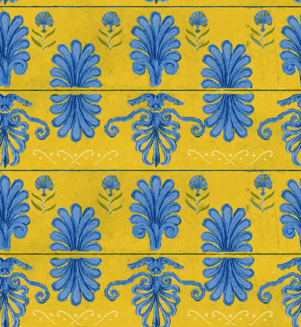 Mind The Gap Mykonos Villa Wallpaper Lemon Blue Skies Ahead 3 Mind The Gap Mykonos Villa Wallpaper Lemon Blue Skies Ahead