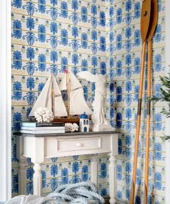 Mind The Gap Mykonos Villa Wallpaper Azure