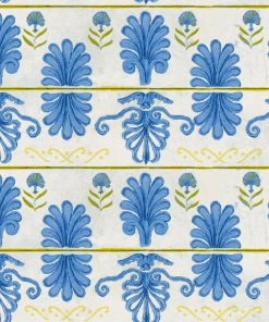 Mind The Gap Mykonos Villa Wallpaper Azure