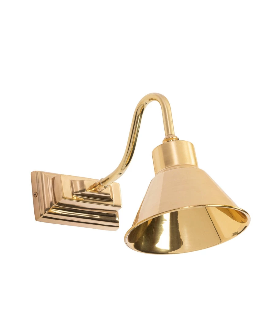 Mind The Gap Wall Light - Newport Sconce In Polished Brass 3 Mind The Gap Wall Light - Newport Sconce In Polished Brass