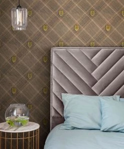 Mind The Gap Wallpaper & Paint Nobility Grey Wallpaper