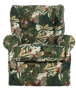 Mind The Gap Havana Tropicana Dakota Skirted Chair - Orchid Bloom