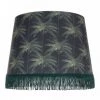 Mind The Gap Cone Lampshades Ornamental Palms Dark