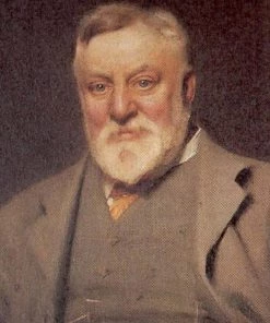 Liberty Fabrics Copy Of Botanical Stripe Wallpaper, Pewter Les Jardins Royaux