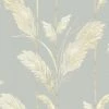 Brand Mckenzie Bohemian Dream Pampas Grass Wallpaper, Cornflower Blue