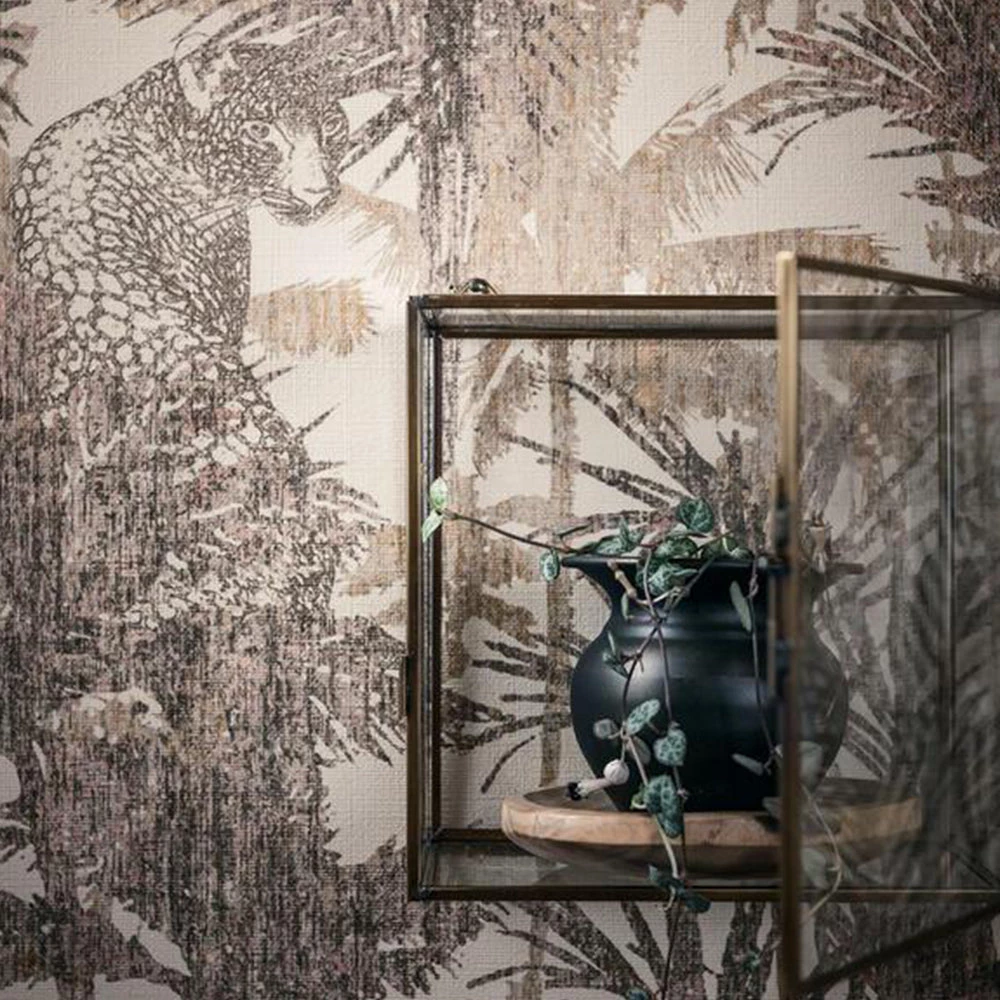 BN Panthera Jungle Print Wallpaper Indigena 5 BN Panthera Jungle Print Wallpaper Indigena