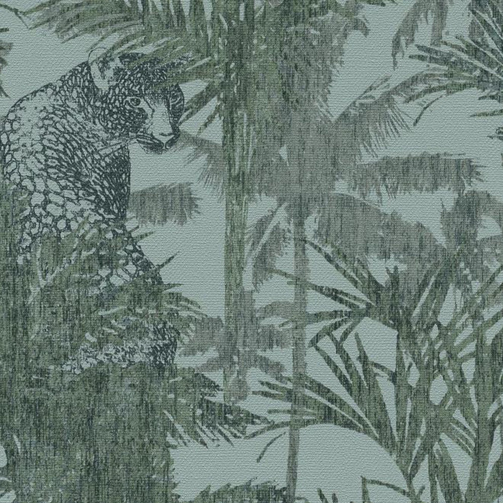 BN Panthera Jungle Print Wallpaper Indigena 8 BN Panthera Jungle Print Wallpaper Indigena