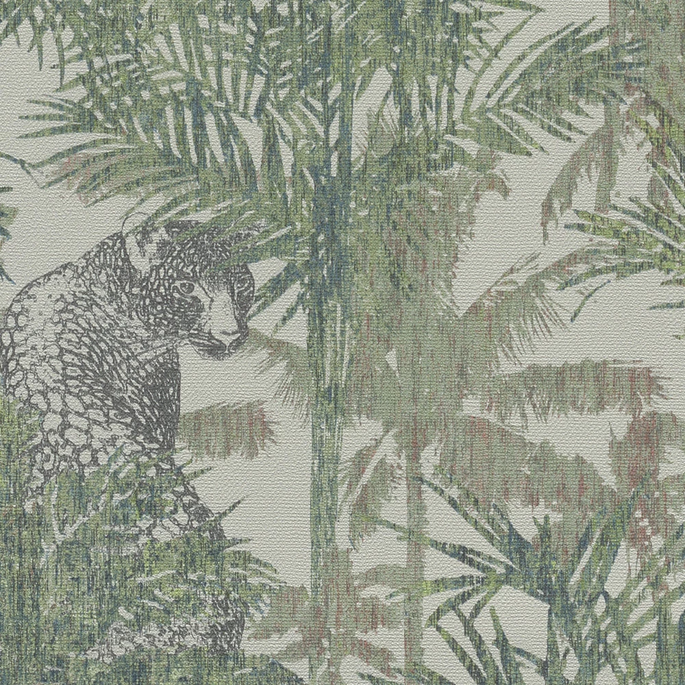 BN Panthera Jungle Print Wallpaper Indigena 7 BN Panthera Jungle Print Wallpaper Indigena