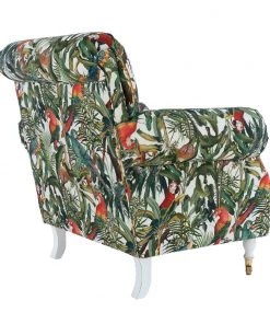 Mind The Gap Havana Tropicana Kingston Chair - Parrots Of Brazil Linen 9 Mind The Gap Havana Tropicana Kingston Chair - Parrots Of Brazil Linen