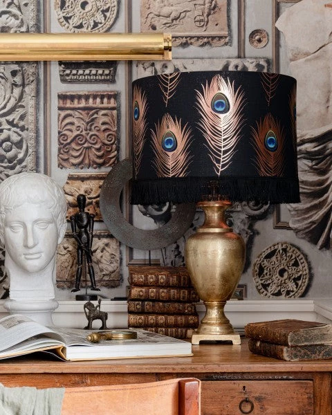 Mind The Gap Memphis To Miami Drum Lampshades Peacock 4 Mind The Gap Memphis To Miami Drum Lampshades Peacock