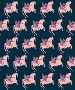 Annika Reed Studio Pegasus Wallpaper - Midnight New