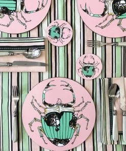 Bell Hutley Coasters Set Of Six - Tiger Lilly New 11 Bell Hutley Coasters Set Of Six - Tiger Lilly New