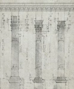 Thedesignyarduk Colonnade Sand Wallpaper The Craftsman