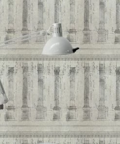 Thedesignyarduk Colonnade Sand Wallpaper The Craftsman