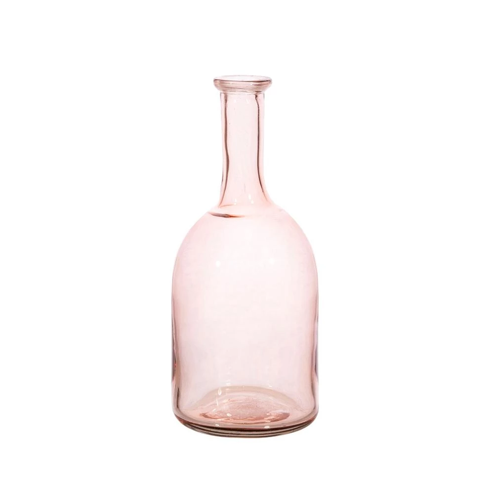 Sass & Belle Bohemian Dream Tanvi Recycled Glass Bottle Vase Pink 3 Sass & Belle Bohemian Dream Tanvi Recycled Glass Bottle Vase Pink