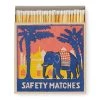 Archivist Gallery Pink Elephant Luxury Match Box Square New