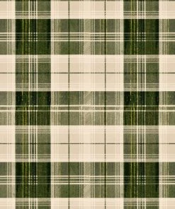 Mind The Gap Countryside Plaid Charcoal Wallpaper