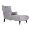 Mind The Gap MTG FURNITURE - MADISON CHAISE - FROST GREY LINEN