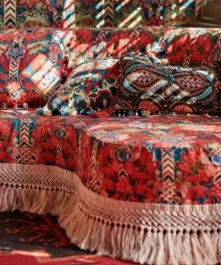 Mind The Gap Woodstock Fabrics, Psychedelia Linen New