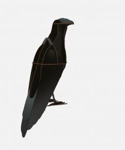 Thedesignyarduk Ibride Alfred Decorative Black Ravens Folk Couture