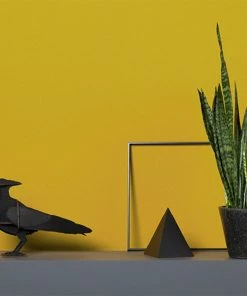 Folk Couture Ibride Gustav - From A Series Of Six Decorative Ravens