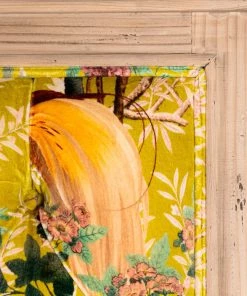 Mind The Gap Les Jardins Royaux MTG FURNITURE - TUFTED HEADBOARD - ROYAL GARDEN GREEN VELVET