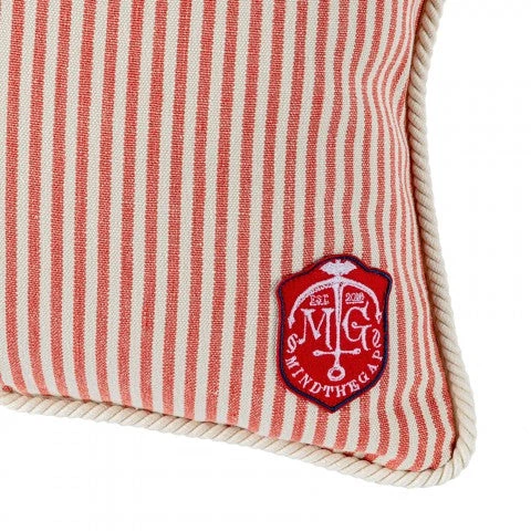 Mind The Gap Rhubarb Stripe Cushion 5 Mind The Gap Rhubarb Stripe Cushion
