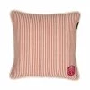 Mind The Gap Rhubarb Stripe Cushion 1 Mind The Gap Rhubarb Stripe Cushion