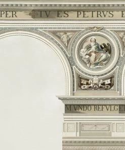 Mind The Gap The Craftsman Basilique Brass Wallpaper