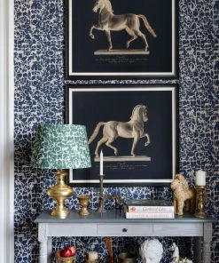 Mind The Gap Les Jardins Royaux Royal Hunting Racing Green Wallpaper