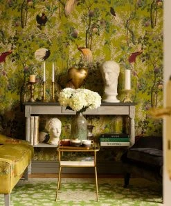 Mind The Gap Royal Garden Grey Wallpaper