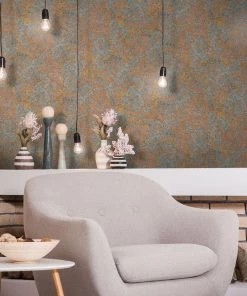 Mind The Gap Rust Panel Wallpaper The Craftsman