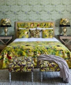 Mind The Gap Savage Leaves Neutral Wallpaper Les Jardins Royaux