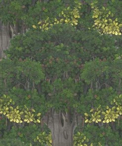 Mind The Gap Savage Leaves Wallpaper Les Jardins Royaux