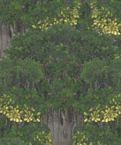 Mind The Gap Savage Leaves Neutral Wallpaper Les Jardins Royaux