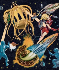 Mind The Gap Sci-Fi Pulp Wallpaper The Retrograde