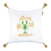 Mind The Gap Seafood Bar / Madagascar Linen Cushion Havana Tropicana