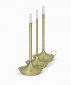 Graypants WICK CORDLESS LIGHT - Brushed Brass