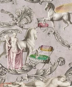 Mind The Gap Rose & Thorn Sleeping Beauty Wallpaper