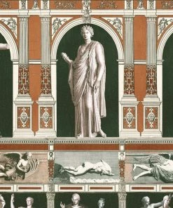 Mind The Gap Wallpaper & Paint Statues Antique Wallpaper