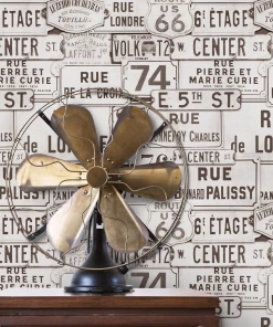 Mind The Gap Street Signs Brown Wallpaper