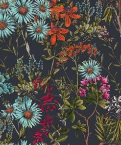 Mind The Gap Folk Couture Summerish Taupe Wallpaper