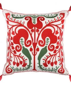 Mind The Gap Folk Couture Transylvanian Suzani Cushion