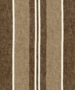Mind The Gap Szepviz Brown Stripe Wallpaper