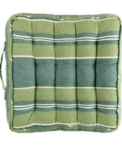 Mind The Gap Folk Couture Padded Cushions - Szepviz Stripe Linen